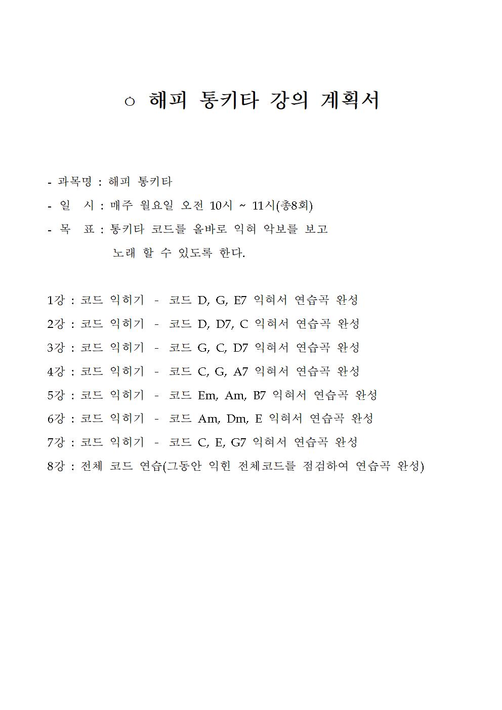 해피 통기타