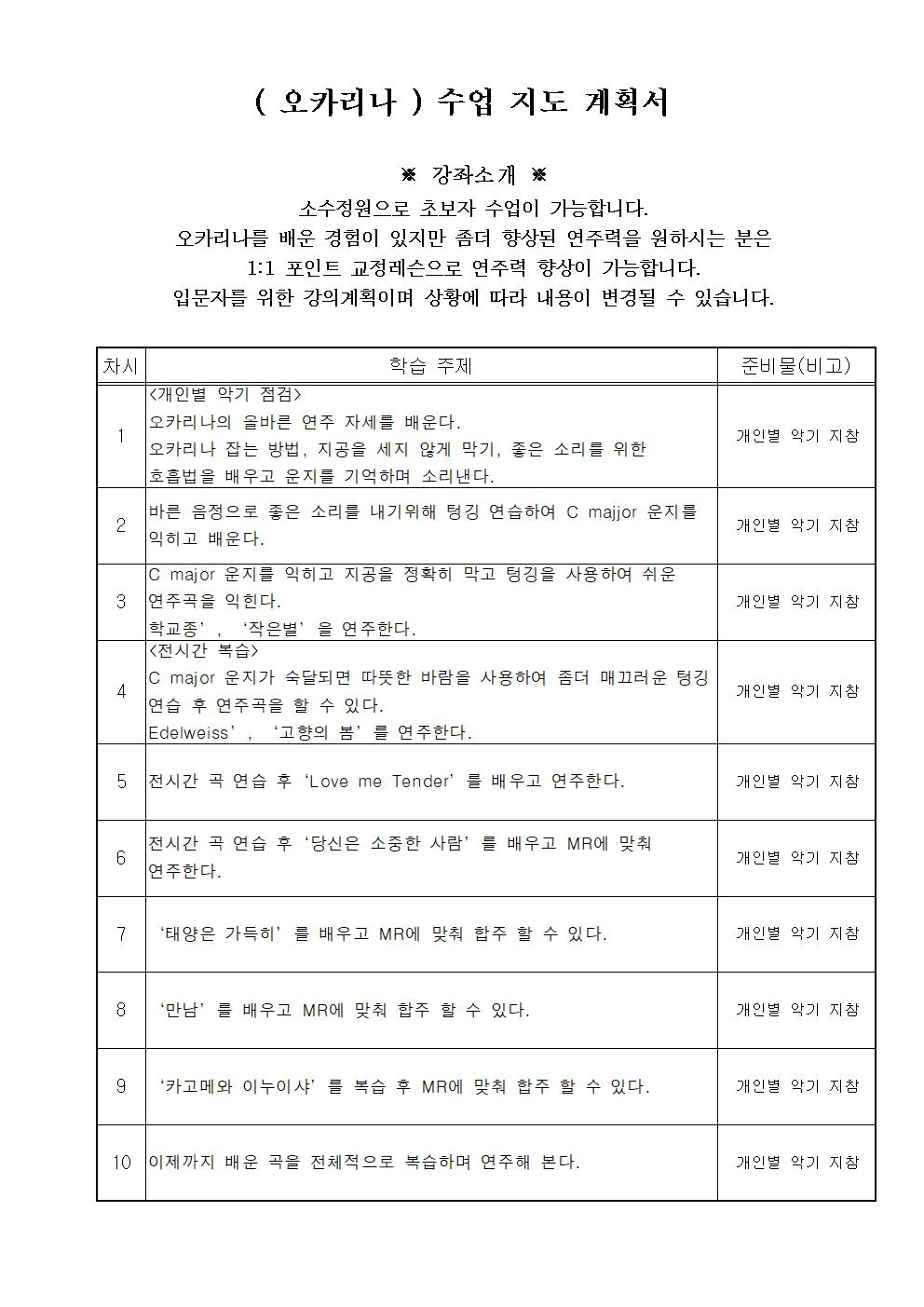 오카리나